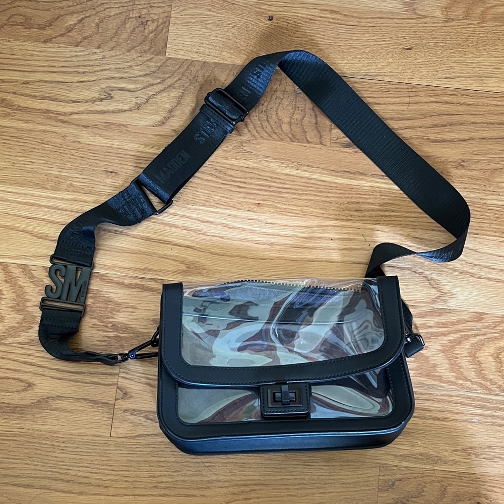 Transparent Crossbody Bag Steve Madden